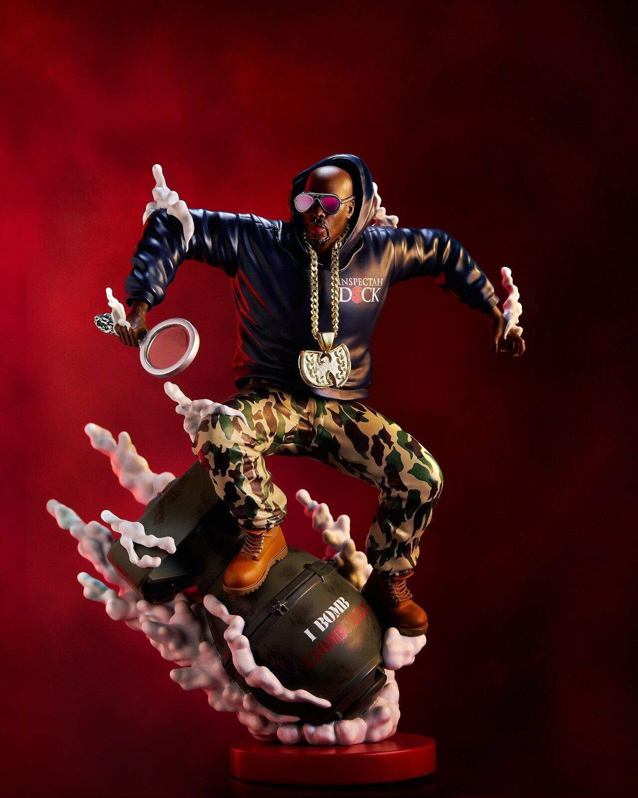 Concrete Jungle Inspectah Deck OG Collectible Statue Wu Tang Clan New Limited 