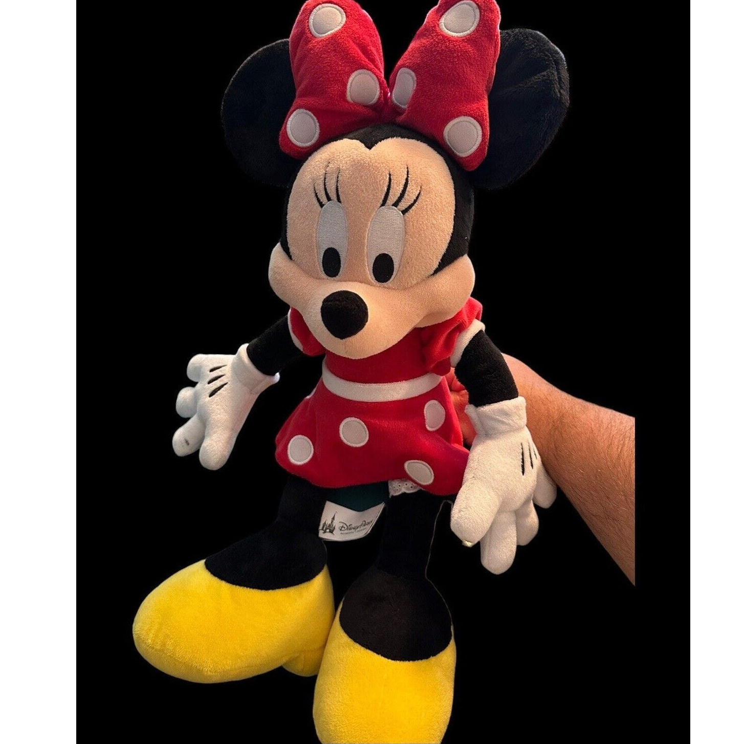 Minnie Mouse Plush, Authentic Disney Parks Original, 12 inches