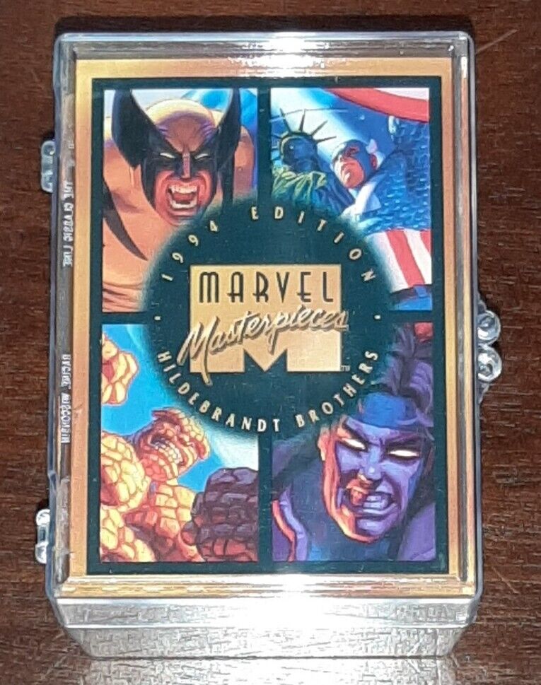 1994 Marvel Masterpieces Base Set of 140 Cards NM-M, Greg & Tim Hildebrandt