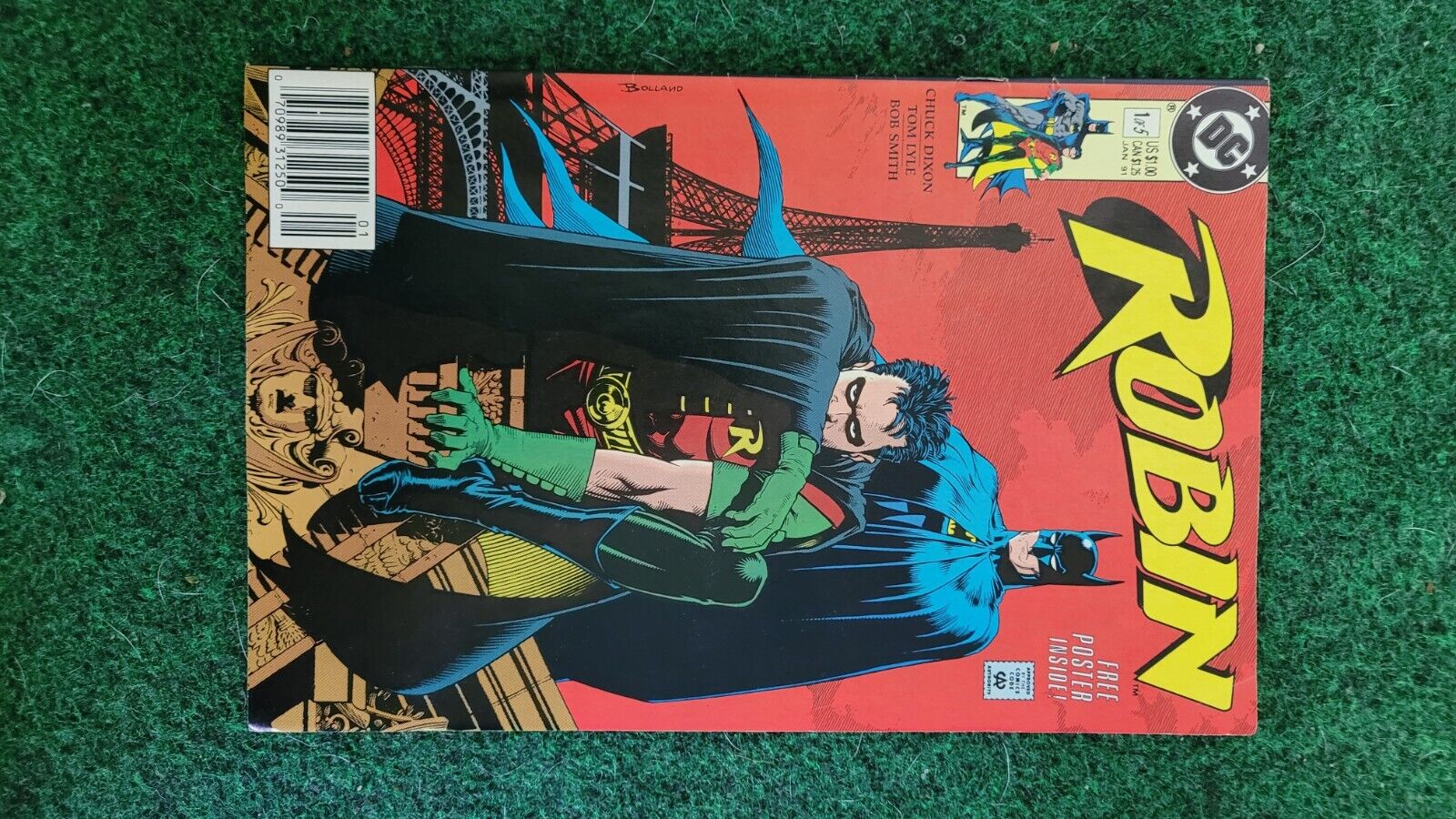 Robin #1 DC Comics 1991 w/poster 