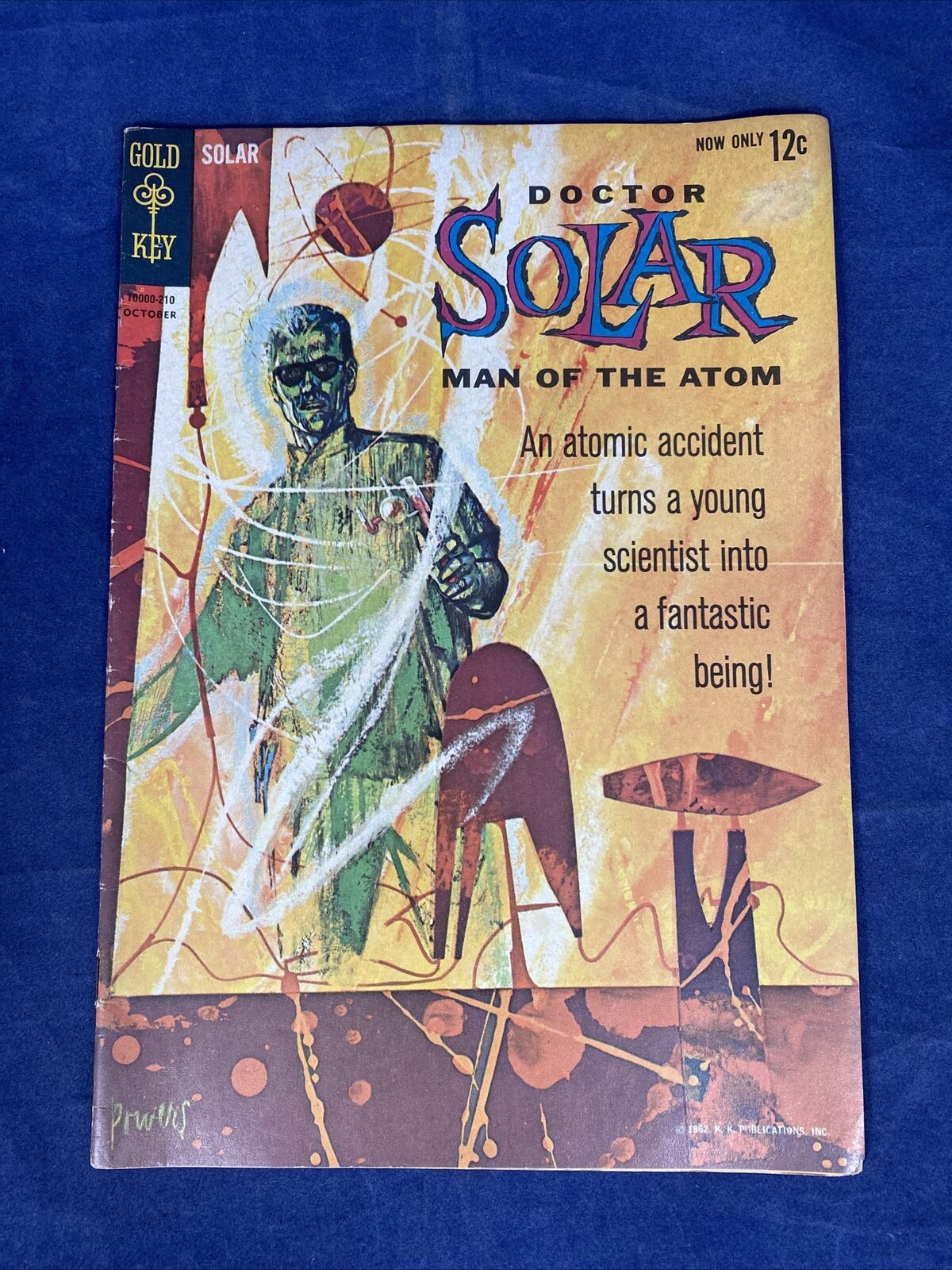 Doctor Solar, Man of the Atom (GOLD KEY) #1 Origin