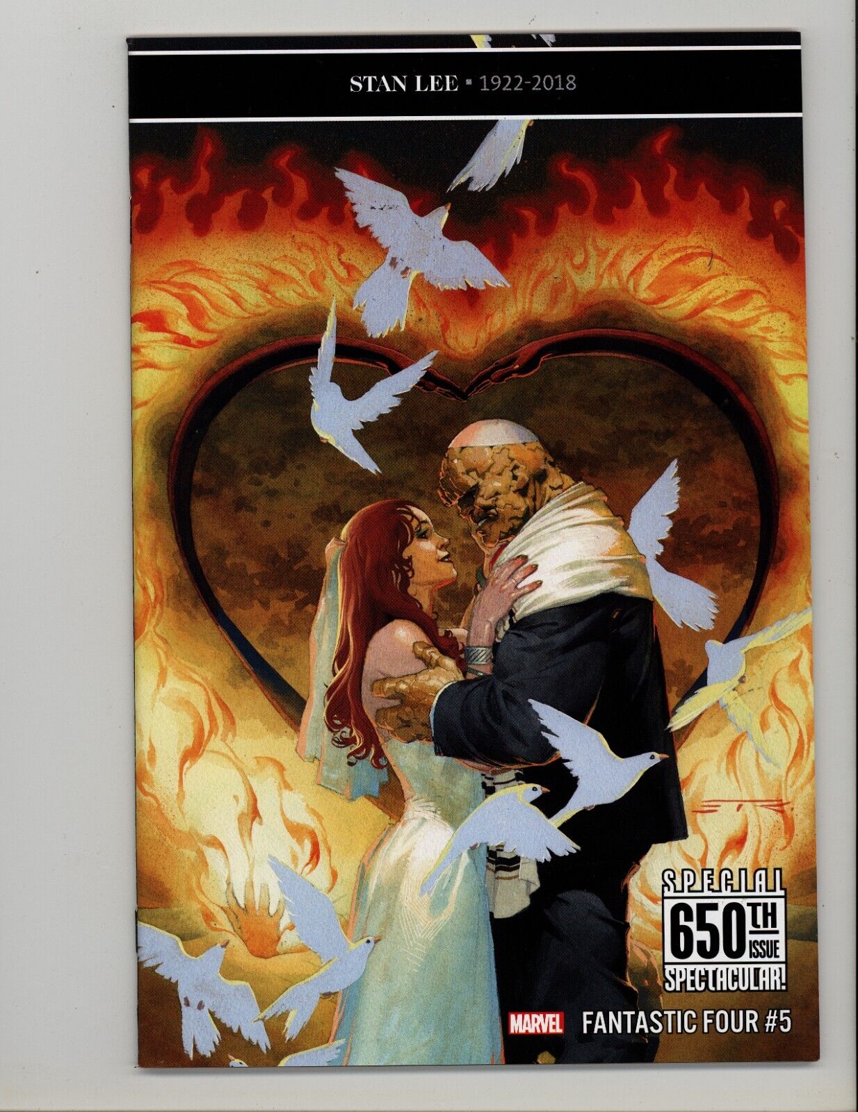Fantastic Four v6 650 Issue Thing Gets Married 2018