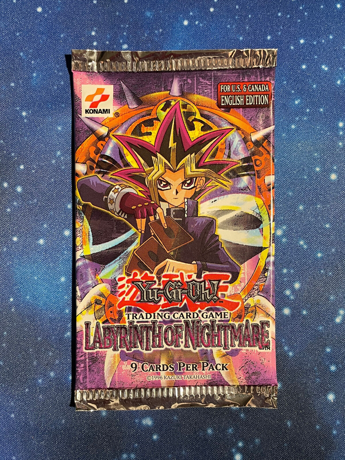 YuGiOh 1x Labyrinth Of Nightmare Booster Edition SEALED ORIGINAL PACKAGING LIGHT LIGHT
