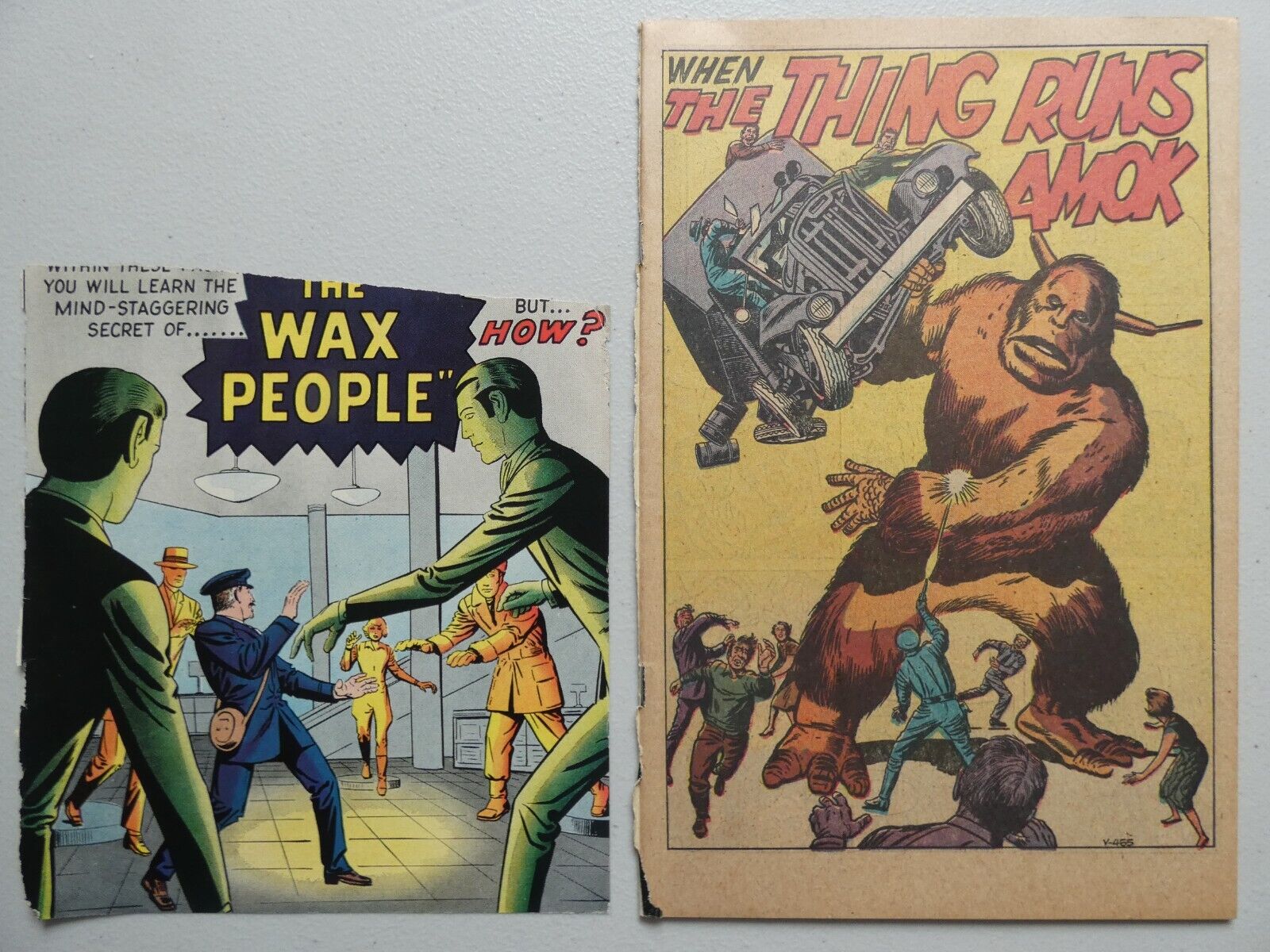 Strange Tales #93, 1962 Kirby, Ditko, Robot Alien Wax People, Horror Sci-Fi