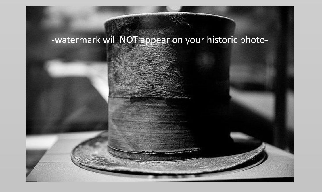 Abraham Lincoln Top Hat PHOTO Death Assassination Civil War President Shot