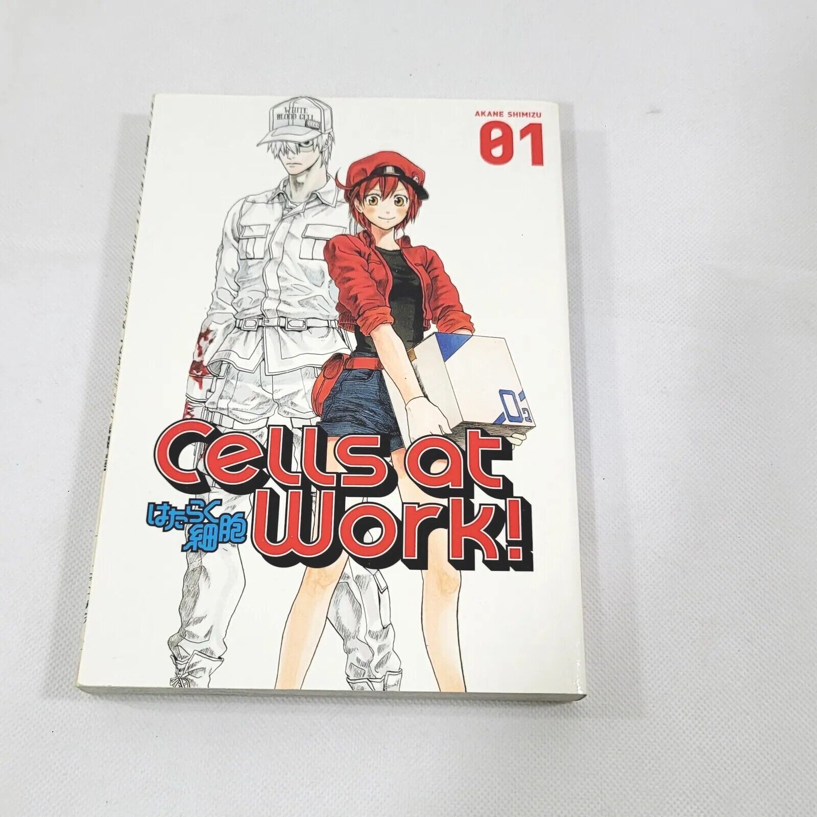 Cells At Work Volume 1 English Manga  Akane Shimizu Anime Series Soft Cover