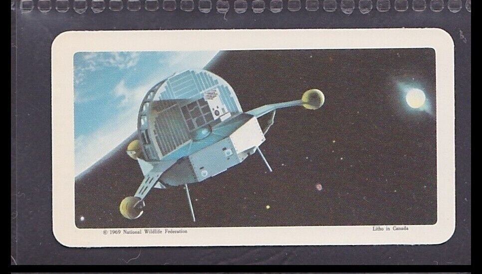 ORBITING SOLAR OBSERVATORY - 50 + year old Canadian Trade Card # 17