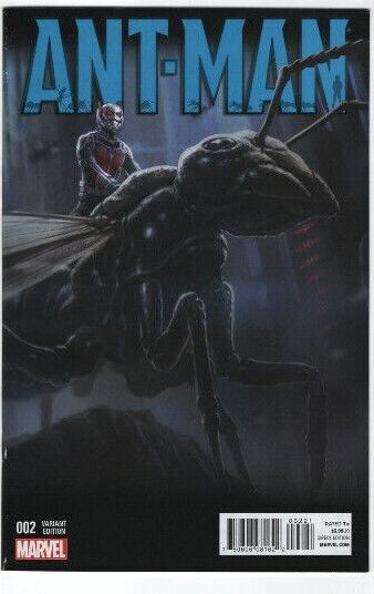 Ant-Man #2 Photo Movie Variant Paul Rudd 1:15 Variant 2015 Marvel Comics