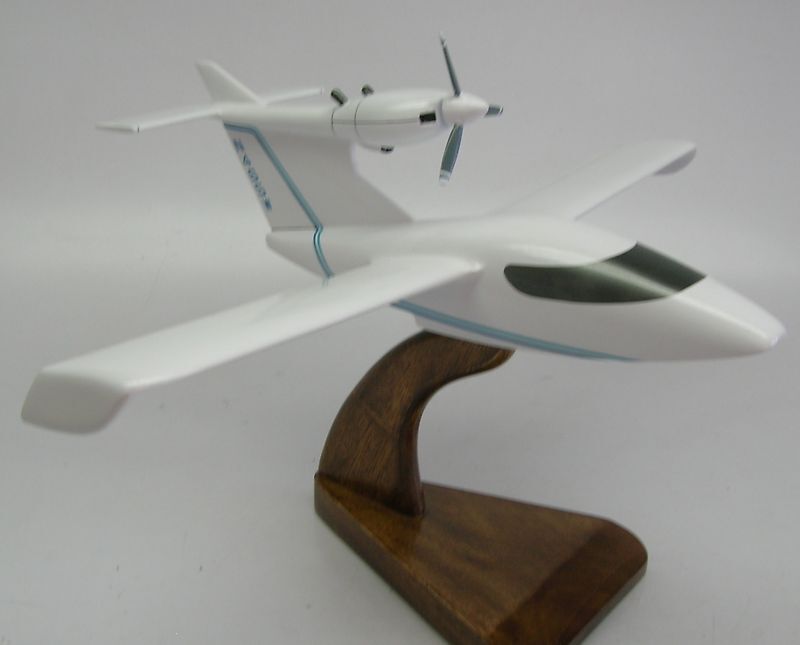 Seawind 300-C Amphibian Airplane Desktop Wood Model Regular 
