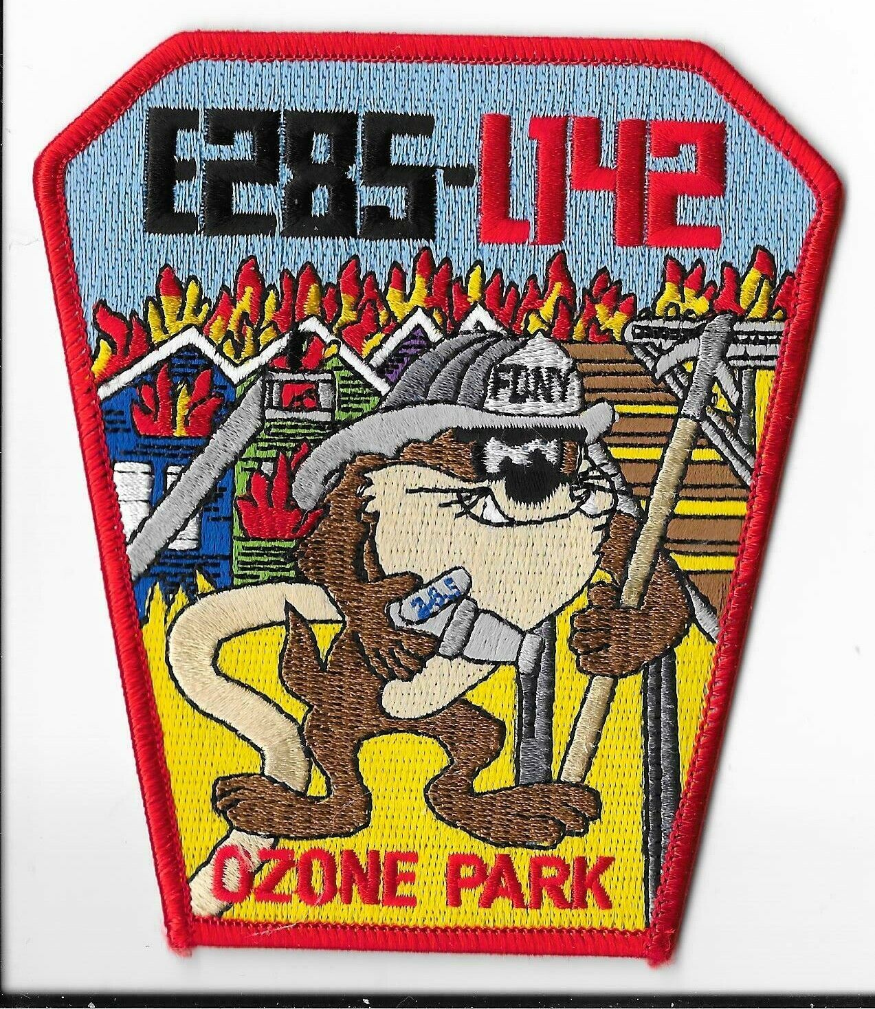New York Fire Department (FDNY) Engine 285/Ladder 142 Ozone Park Patch 
