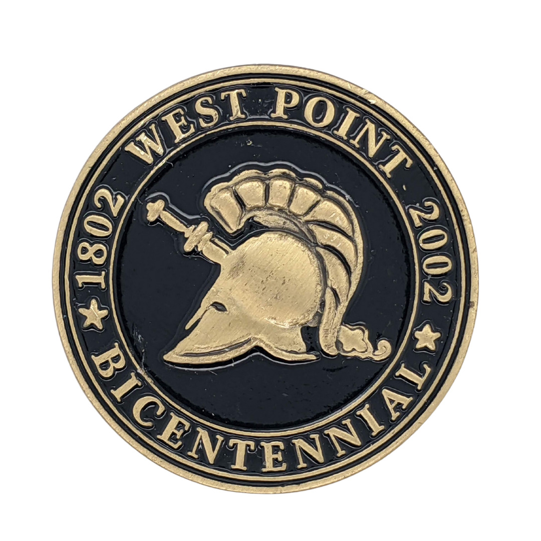 West Point Bicentennial 1802-2002 Challenge Coin #180