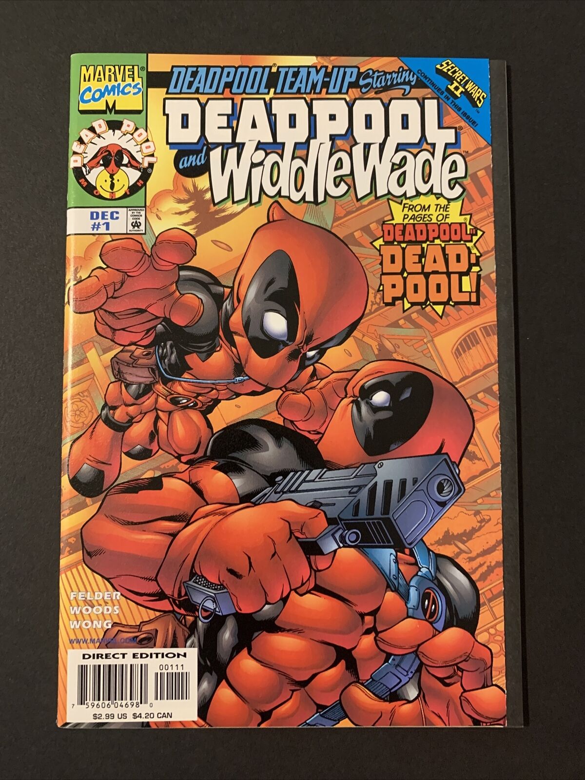 Deadpool Team-Up # 1 - Deadpool & Widdle Wade NM 1998