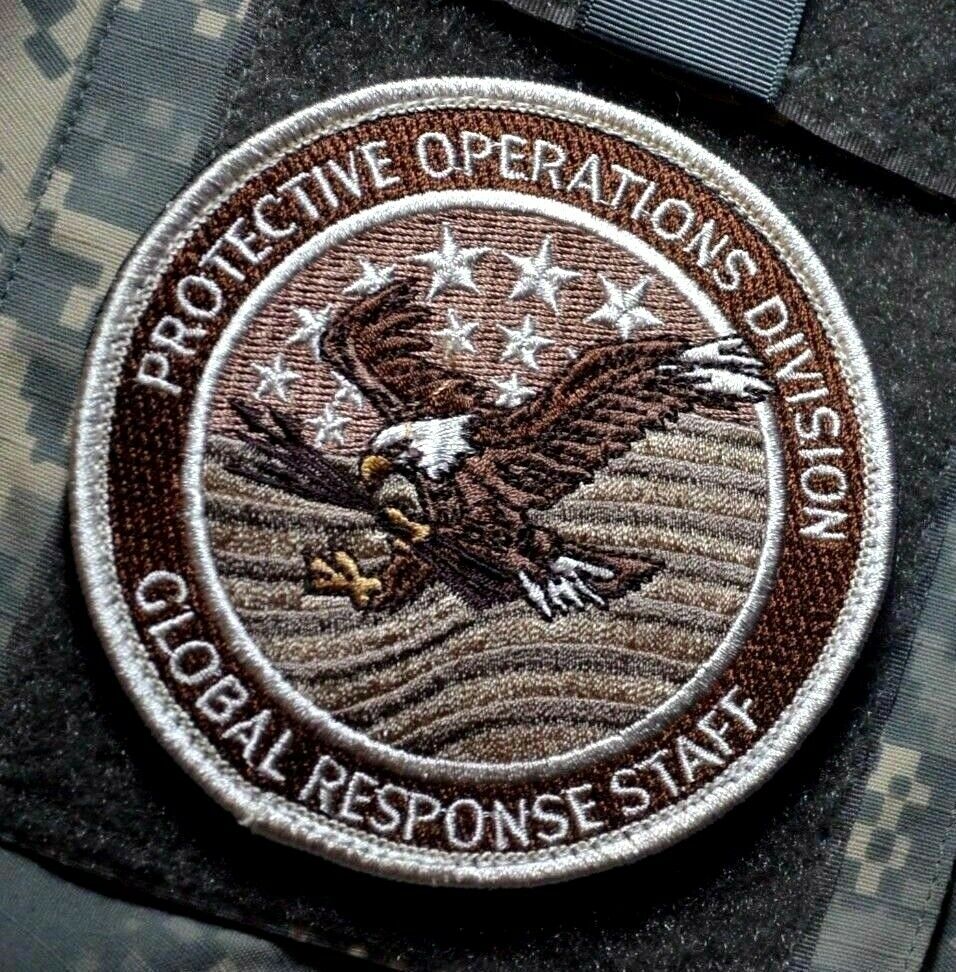 US GLOBAL RESPONSE STAFF GRS PROTECTIVE OPS DIVISION FUSION CELL vêlkrö PATCH