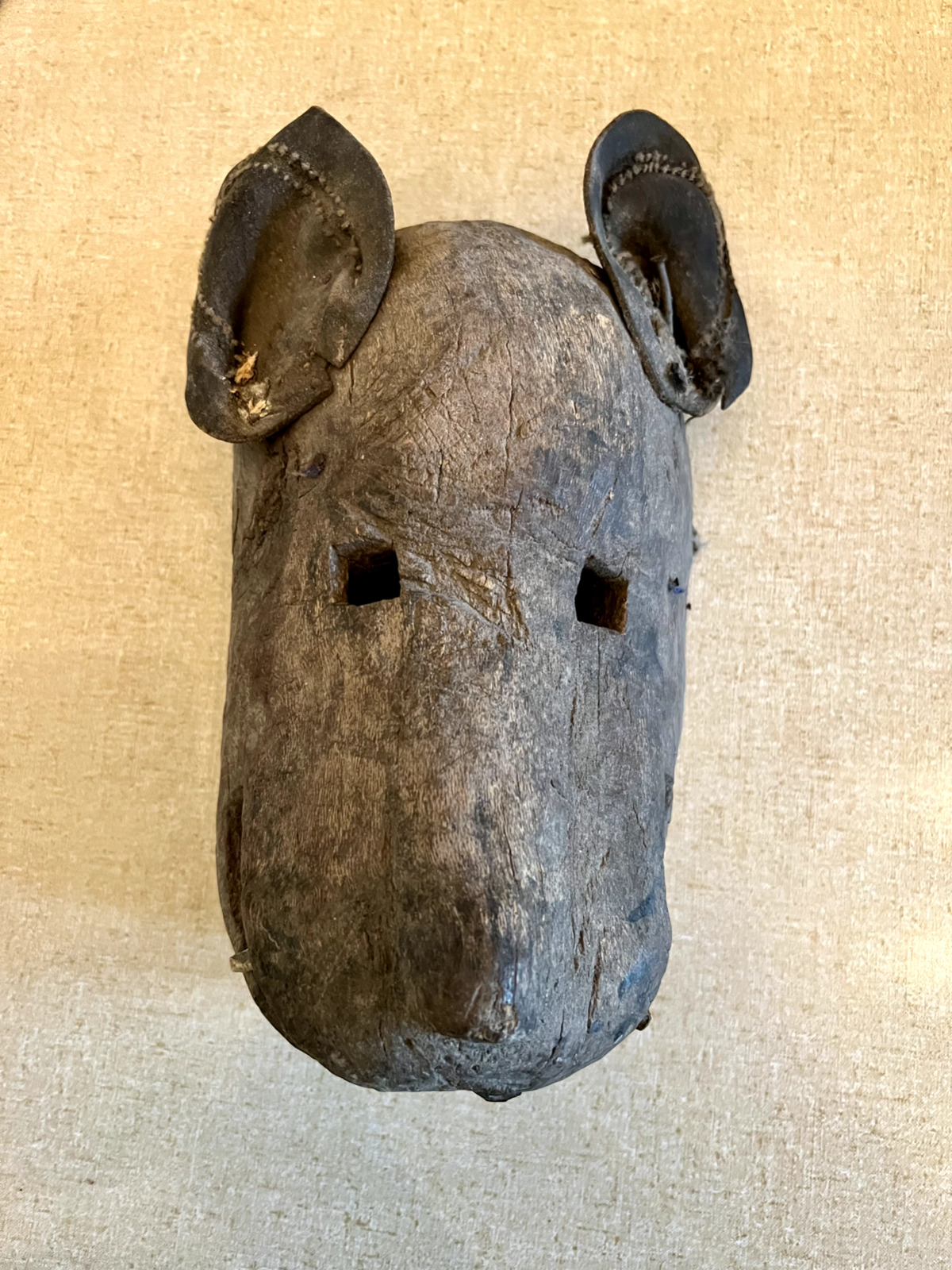 Vintage Wood African Art Mask (Heritage Piece. Purchased from dealer in 1980s)