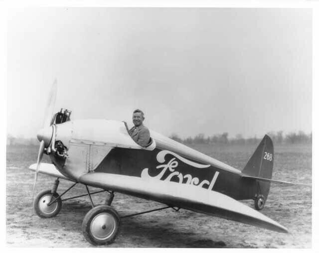 1927 Ford Flivver with Will Rogers Press Photo 0533