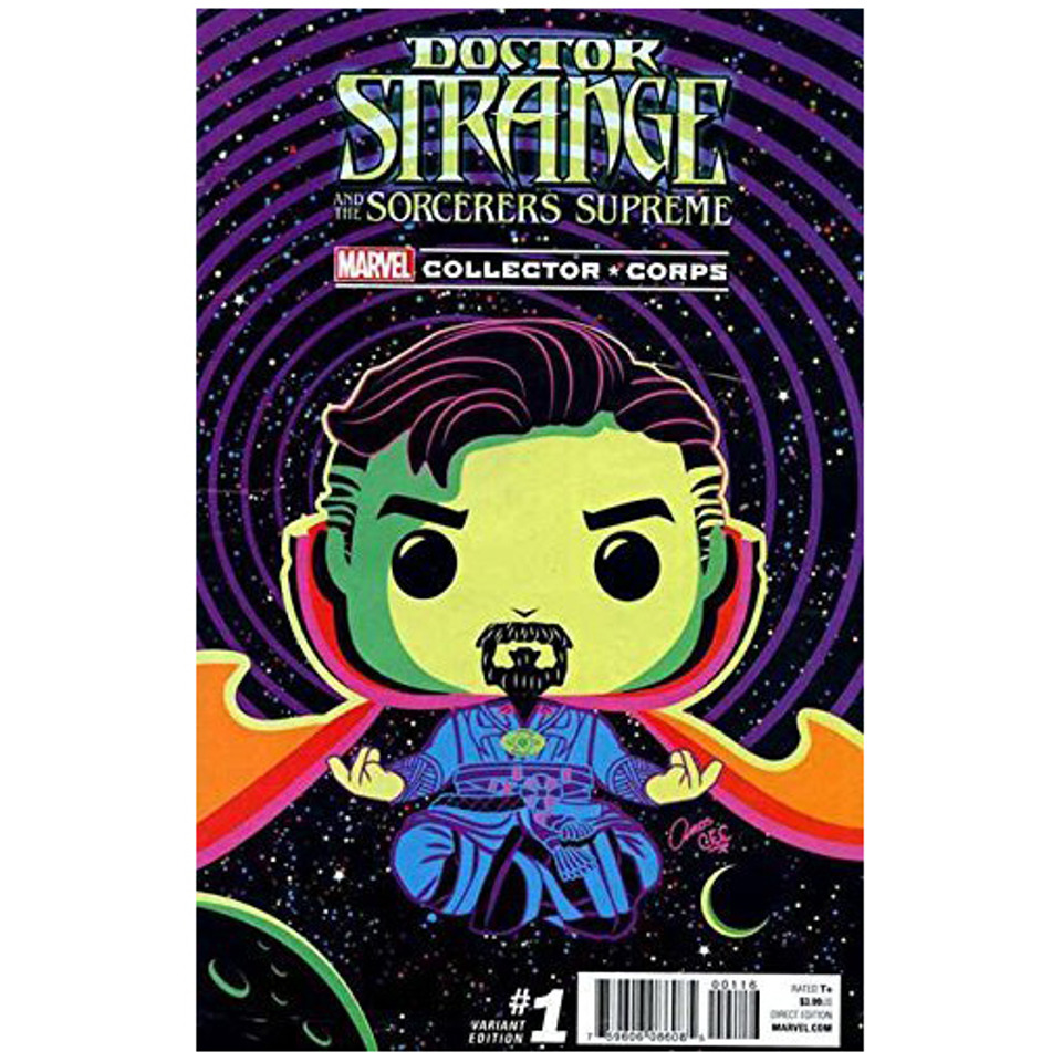 Doctor Strange SORCERERS SURPREME #1 COLLECTOR CORPS FUNKO VARIANT**2016 MARVEL