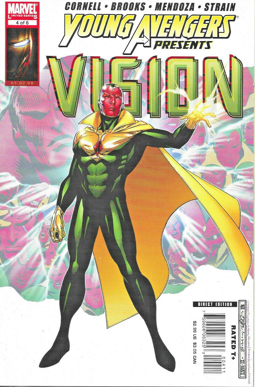 Young Avengers Presents #4 Marvel Vision Stature Cassie Lang AIM Initiative VF