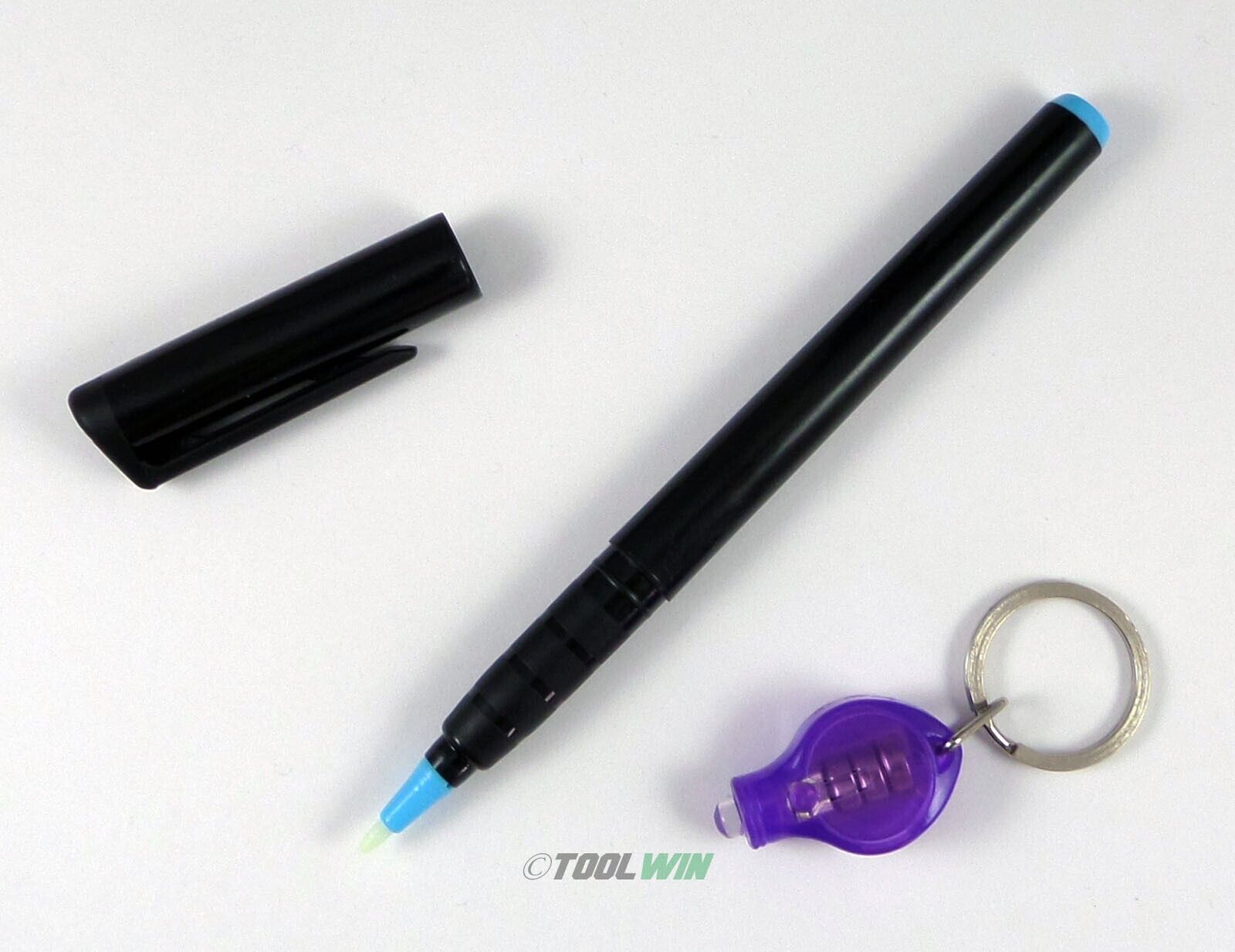 Invisible Ink Pen with UV Flashlight LED Black Light Reactive Secret Marker Set