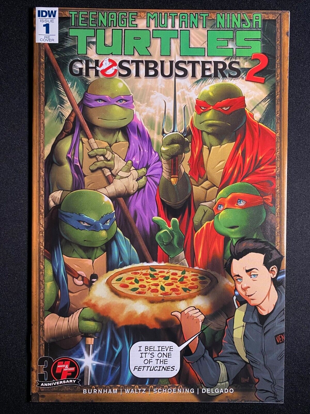 IDW TMNT Teenage Mutant Ninja Turtles Ghostbusters 2 #1 Exclusive Variant