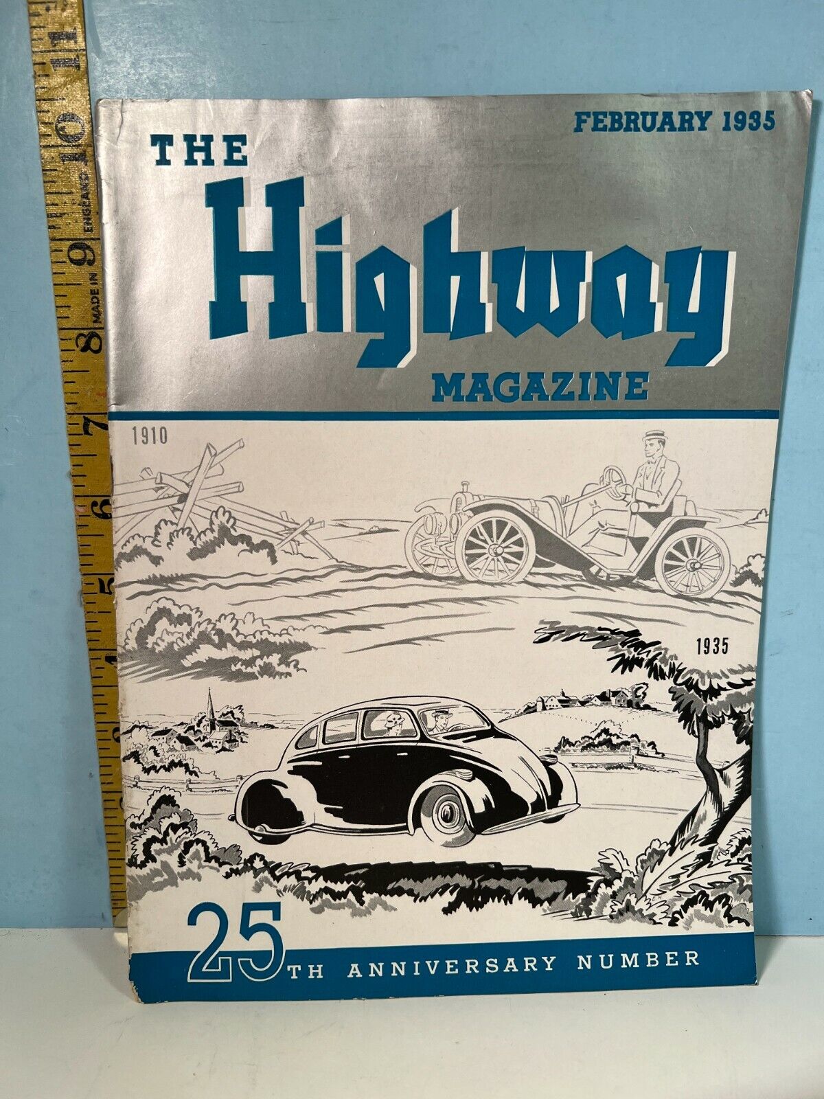 1935 FEB The Highway Magazine - Highways, Railways & Bridges & Infrastructure