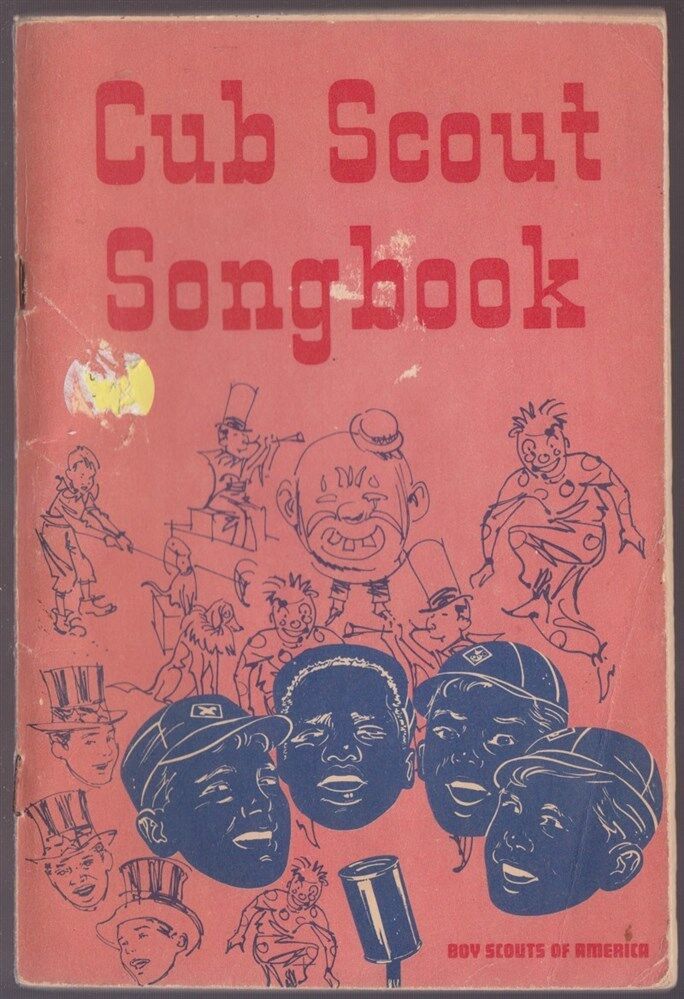 BSA Boy Scout Book:  Cub Scout Songbook - 1969
