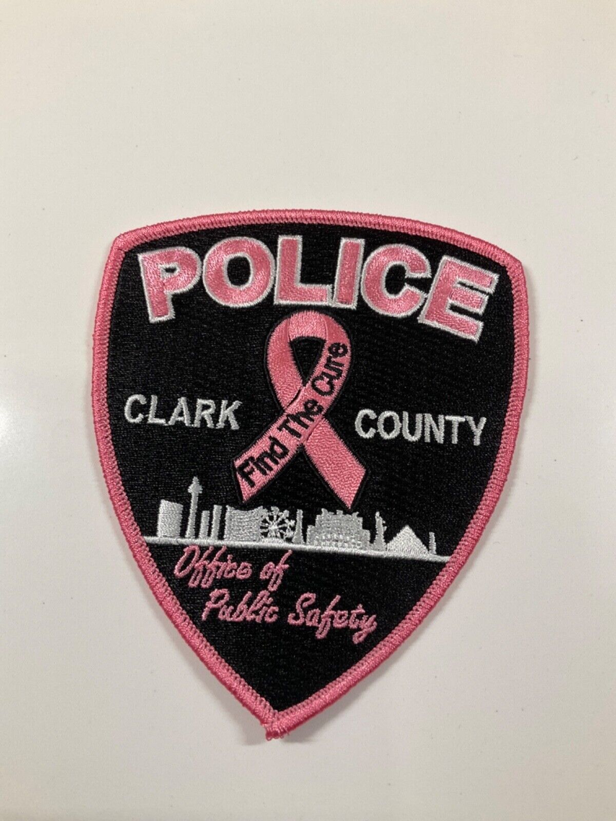 Breast Cancer Awareness Clark County Ofc Public Safety Police State Nevada NV