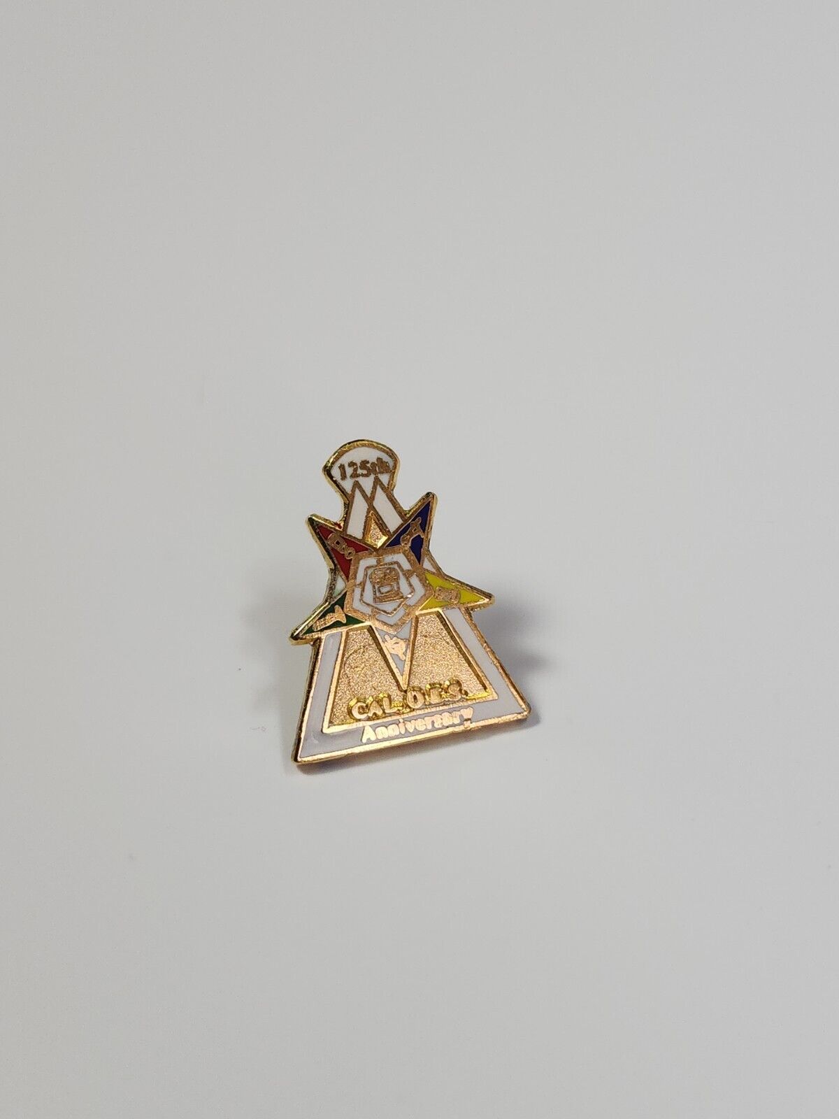 CAL OES 125th Anniversary Lapel Pin California Order of the Eastern Star