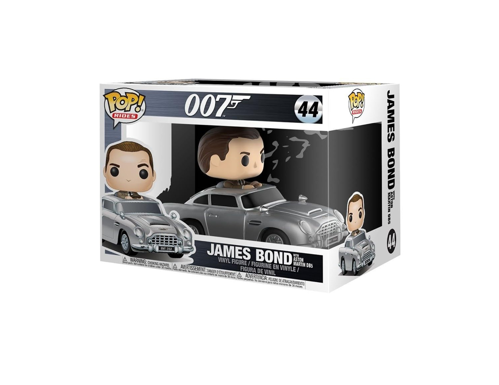 Funko POP James Bond - Sean Connery with Aston Martin #44 with Soft Protector