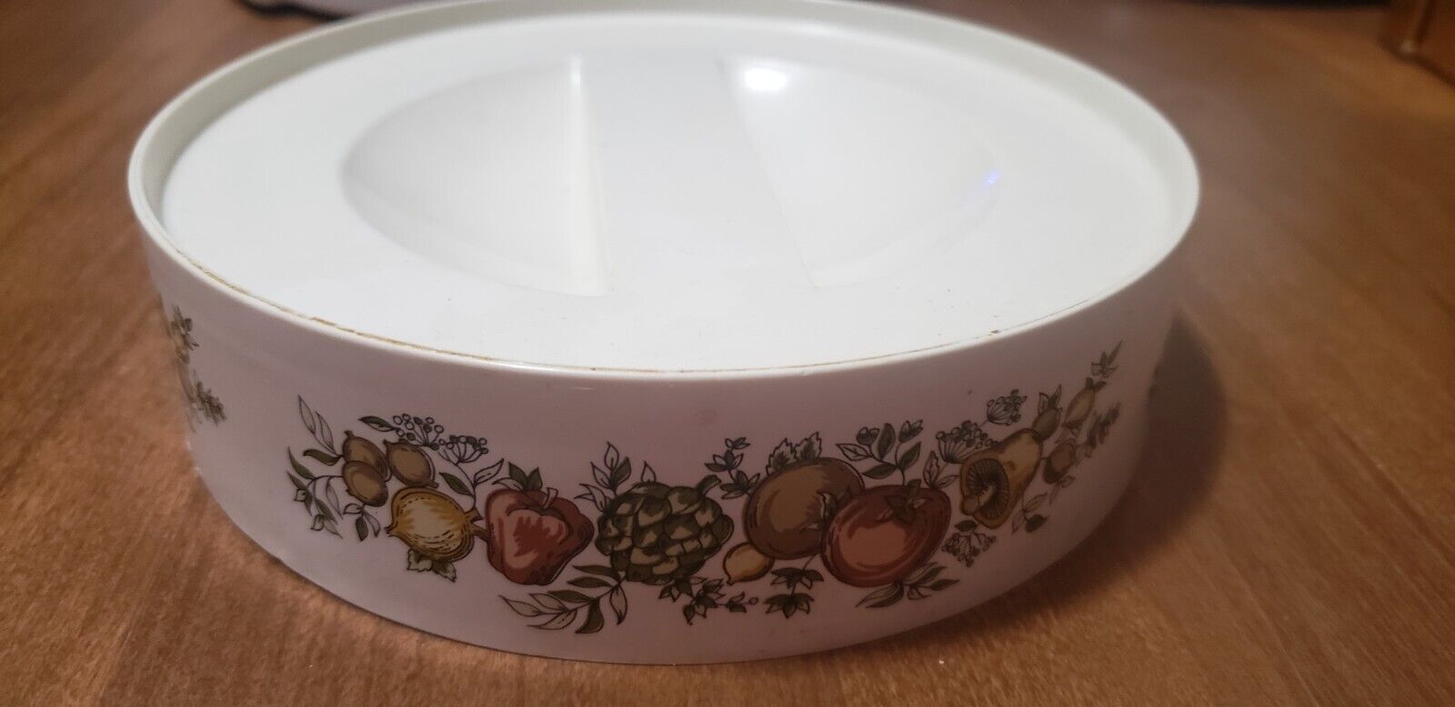 Vintage Corning Ware Pyrex Spice of Life Canister Jar Lid Only 