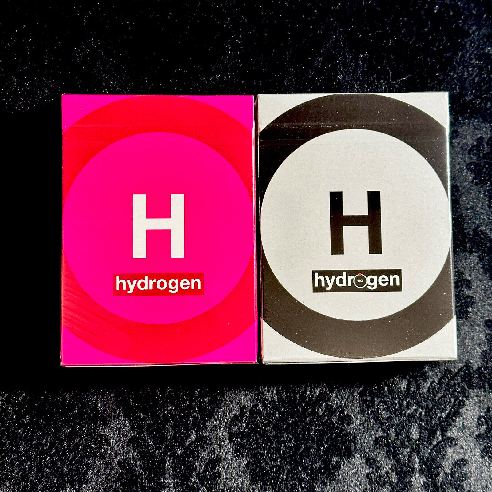 Hydrogen LTD Edition & Hydrogen V2 Playing Cards Set of 2 By Elemental