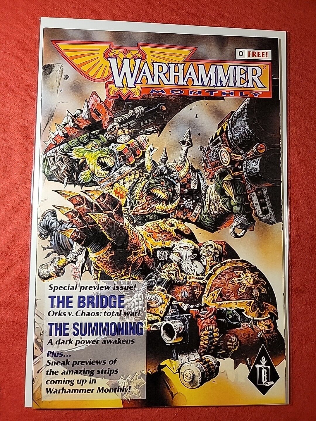 Warhammer Monthly 0 Free Promo Edition Games Workshop Comic Book 