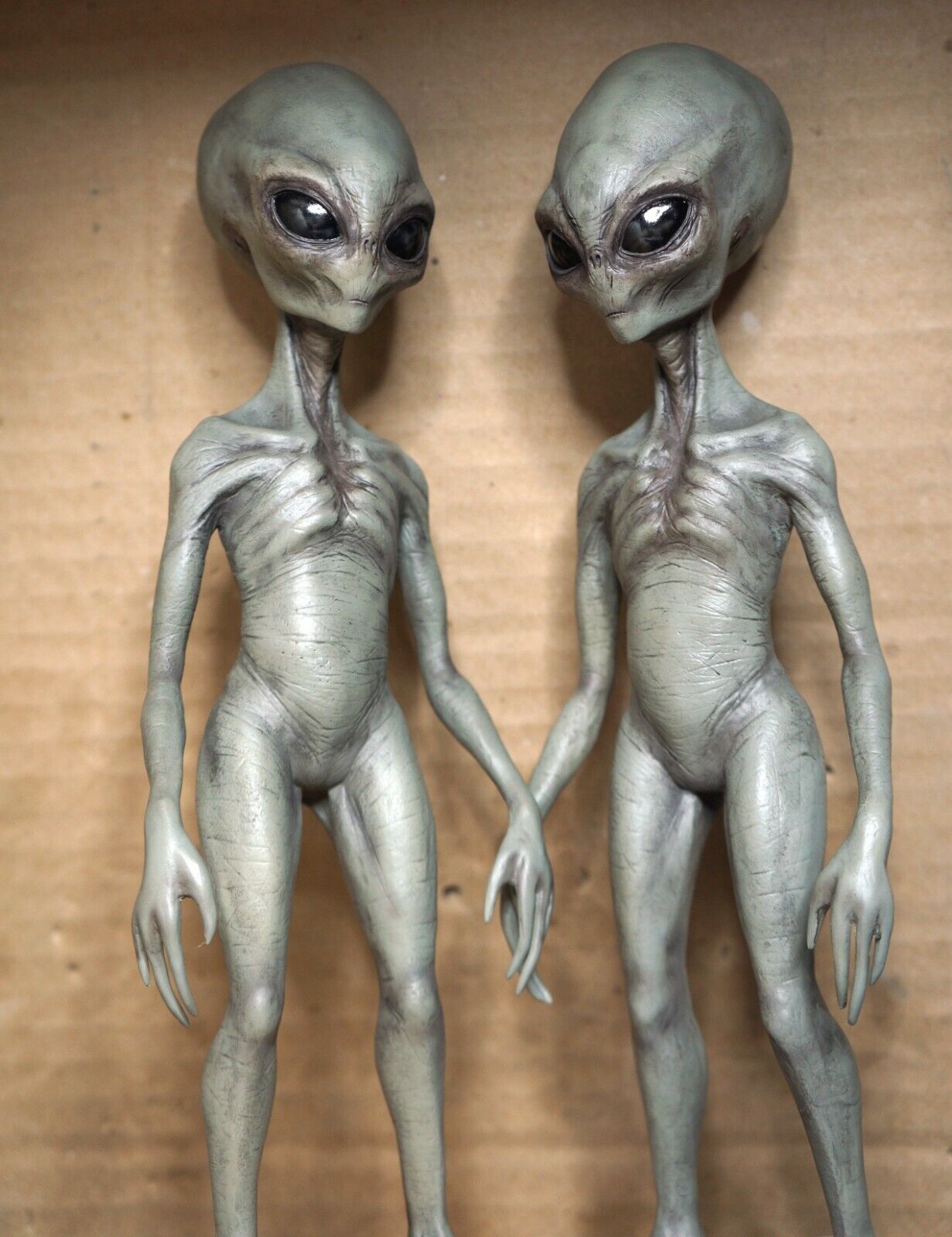 BIG 1/6 Grey Alien figure Roswell area 51 UFO pilot model sci fi / geek