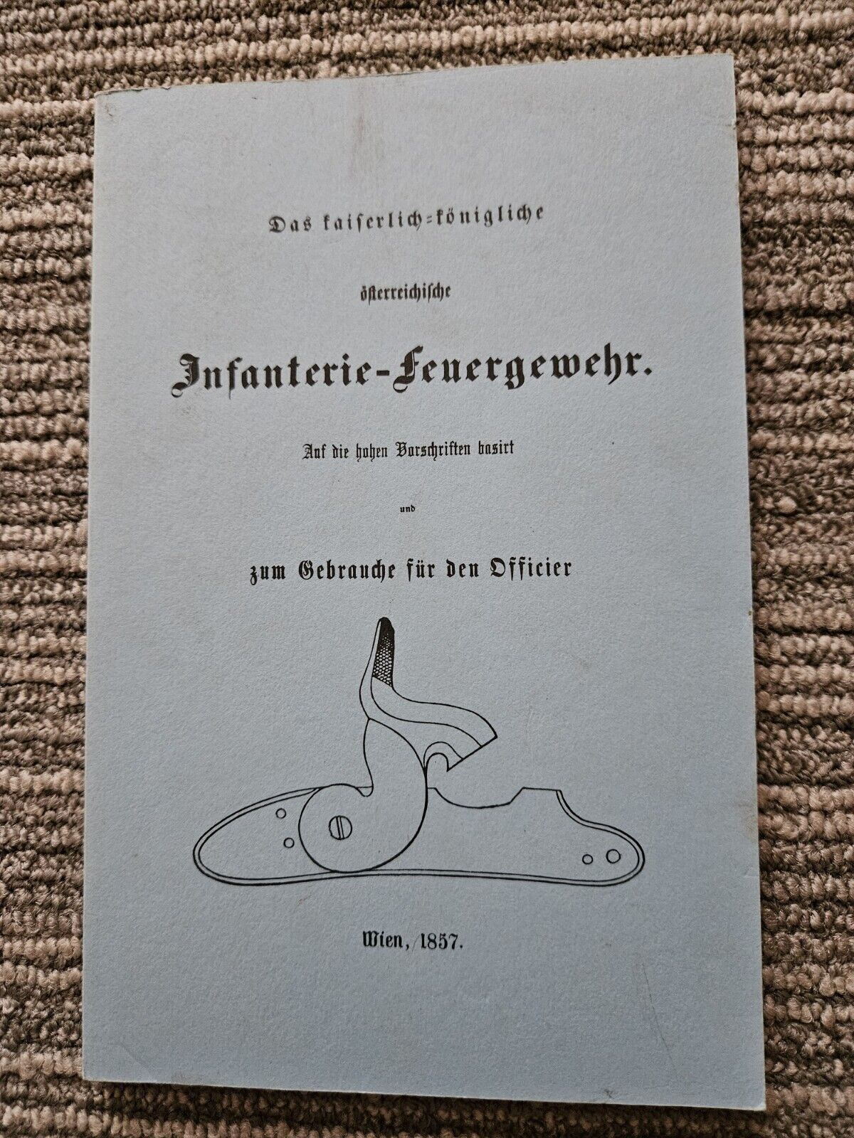 German Language Infantry Fire Rifle For Use By The Officer, Paperback Reprint