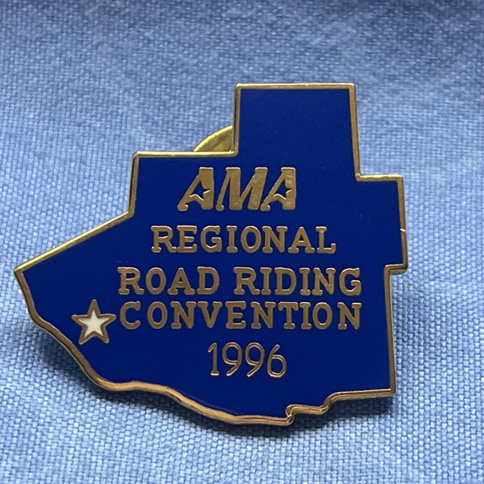 1996 AMA REGIONAL ROAD RIDING CONVENTION ENAMEL PIN
