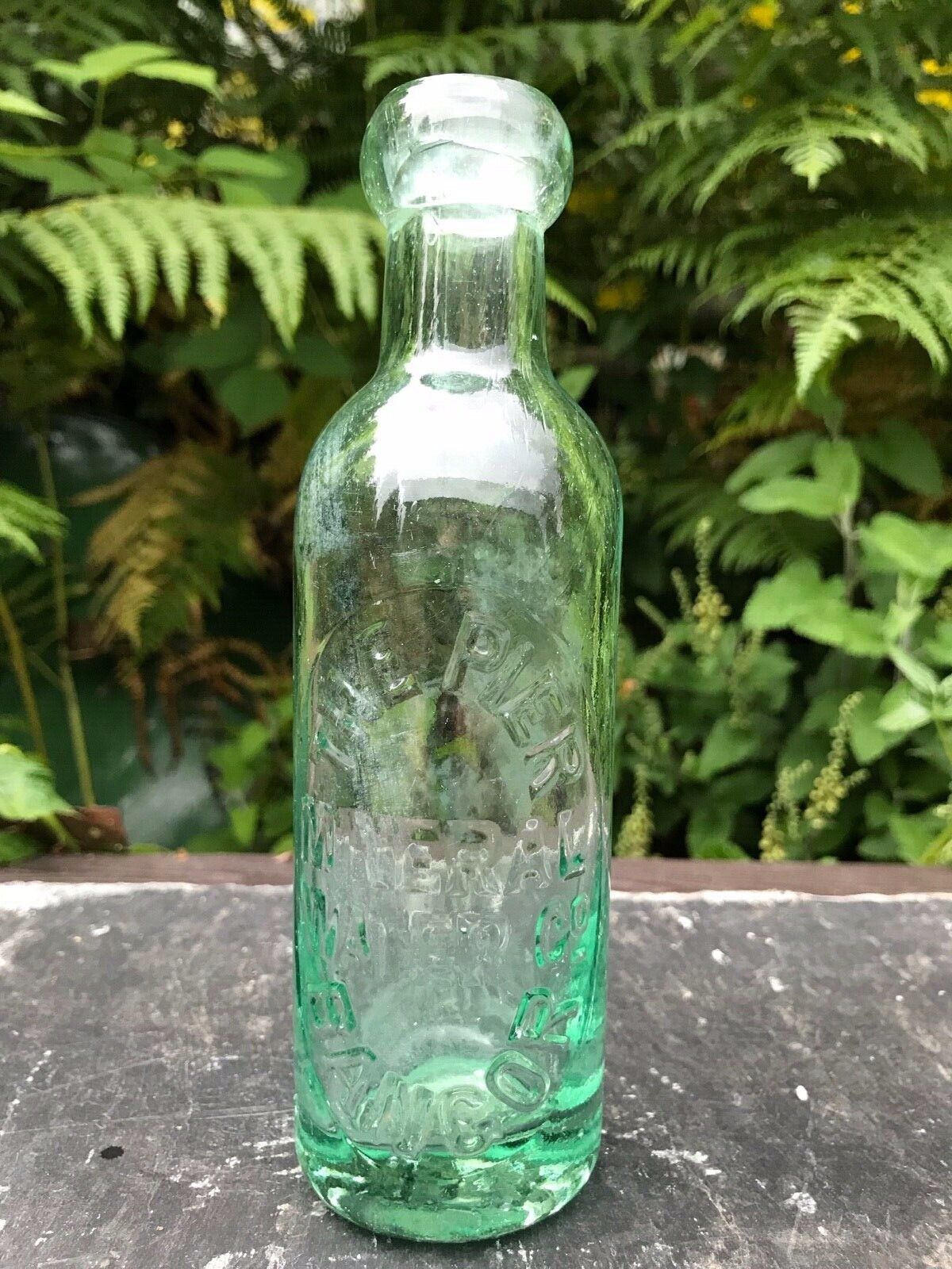 Pop Bottle  The Pier Mineral Water Bangor North Wales
