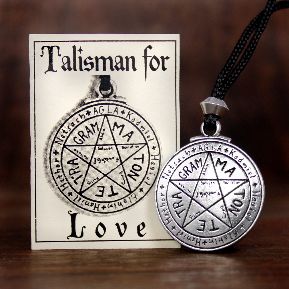 Talisman for Love Pendant Seal of Solomon Amulet Hermetic Kabbalah Pentacle