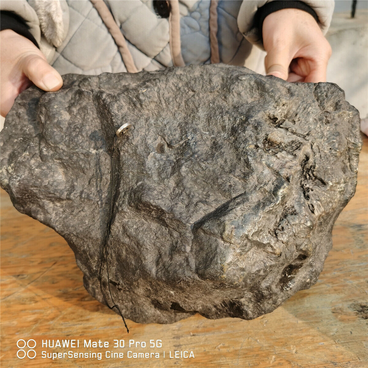 47.4 LB Magnetic olive breccia meteorite exoplanet mineral rock specimen