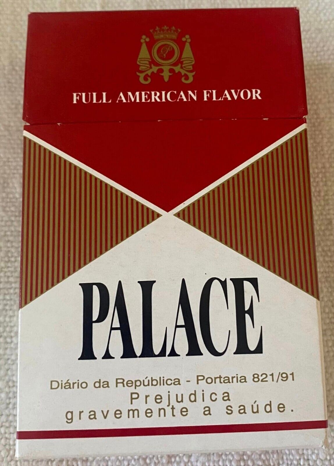Vintage Palace Cigarette Cigarettes Cigarette Paper Box Empty Cigarette Pack