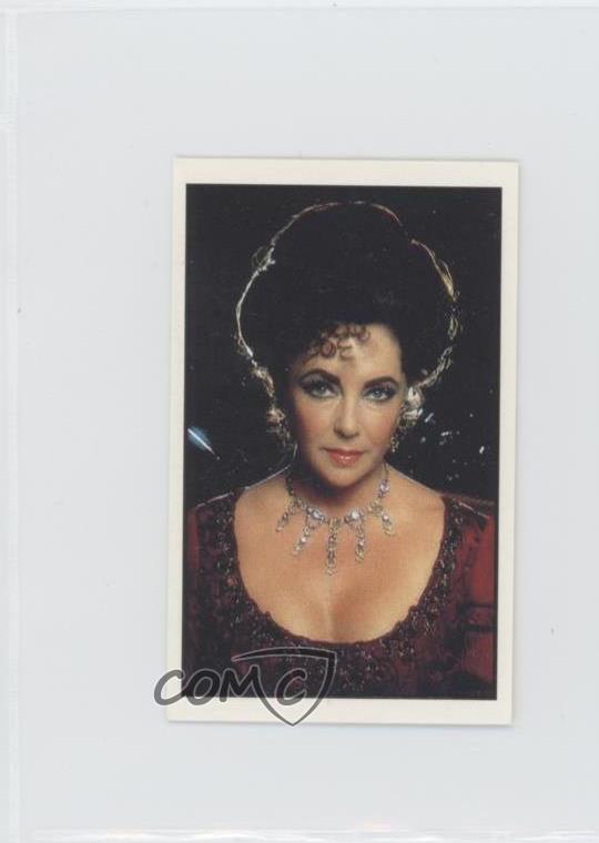 1980s Australian Film Stars Trade Cards Elizabeth Taylor 0a4f
