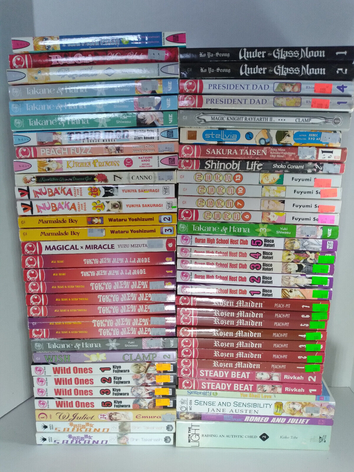 Manga Assorted Lot Mixed English Shojo Beat ($8.99each) Mars Rozen Maiden Ouran