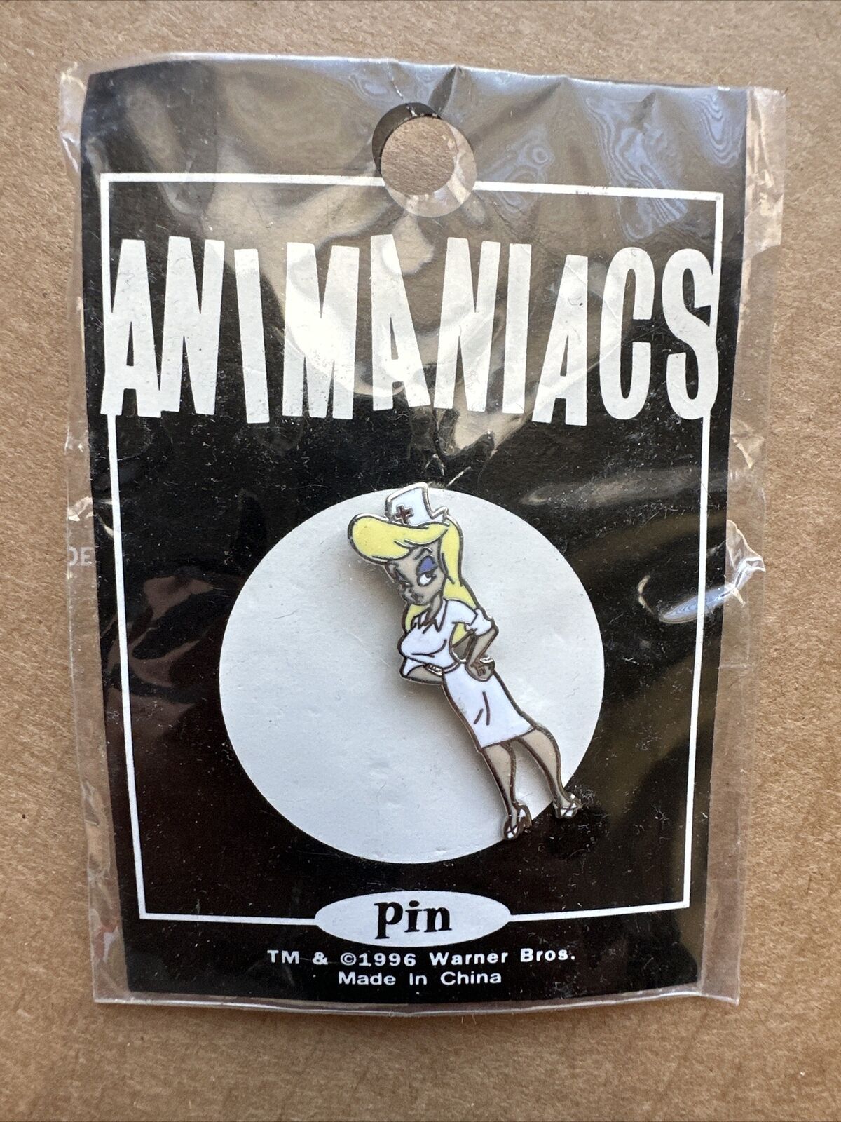 Animaniacs Nurse Pin Vintage 1996