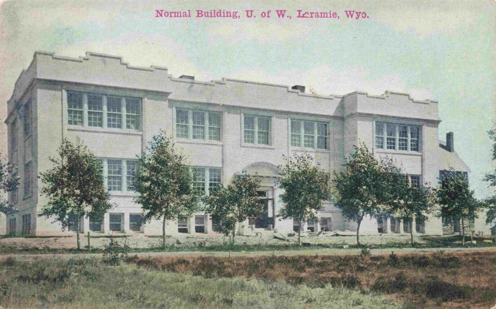 University of Wyoming in Laramie WY Normal Building Unused Vintage Postcard