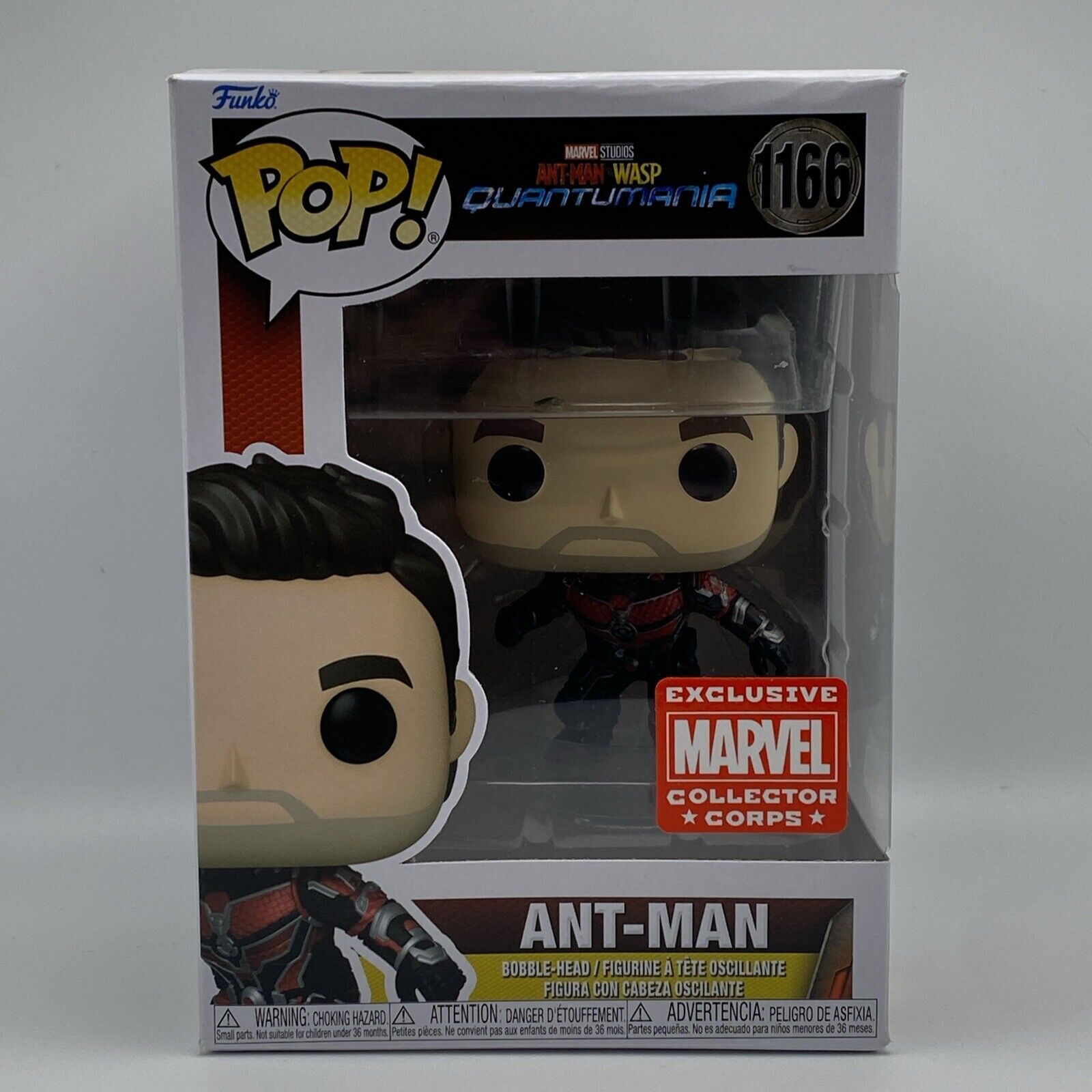 Funko Pop Ant-Man 1166 Marvel Ant-Man & Wasp Quantumania Collector Corps Figure
