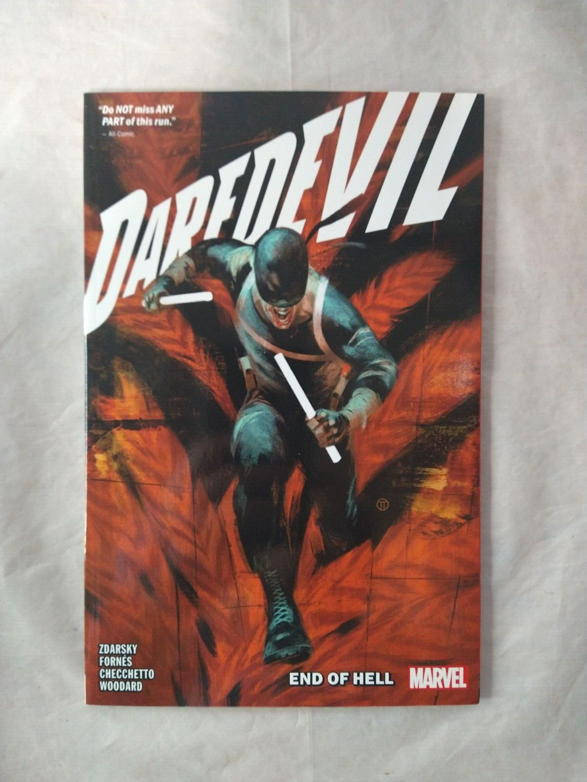 Daredevil Volume 4: End Of Hell Trade Paperback Chip Zdarsky Marvel Comics