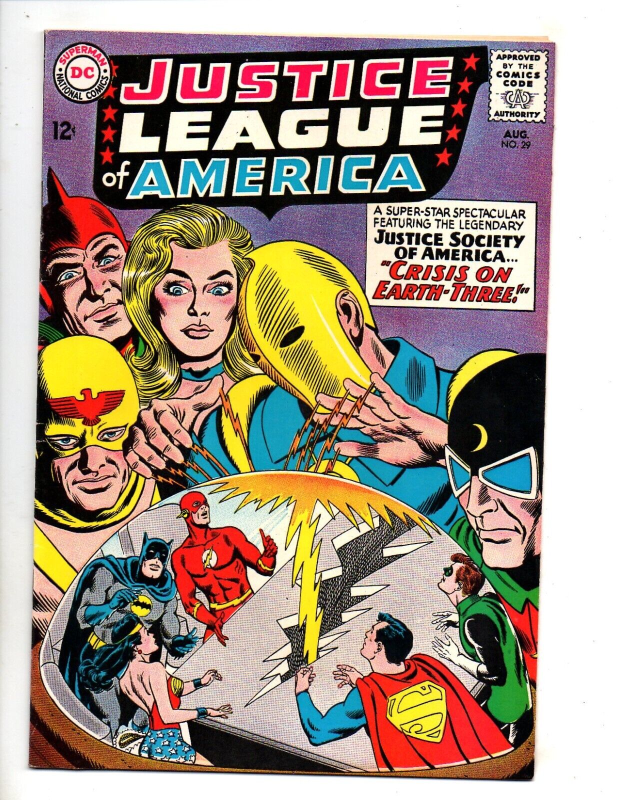 JUSTICE LEAGUE OF AMERICA  #29  VF 8.0  \