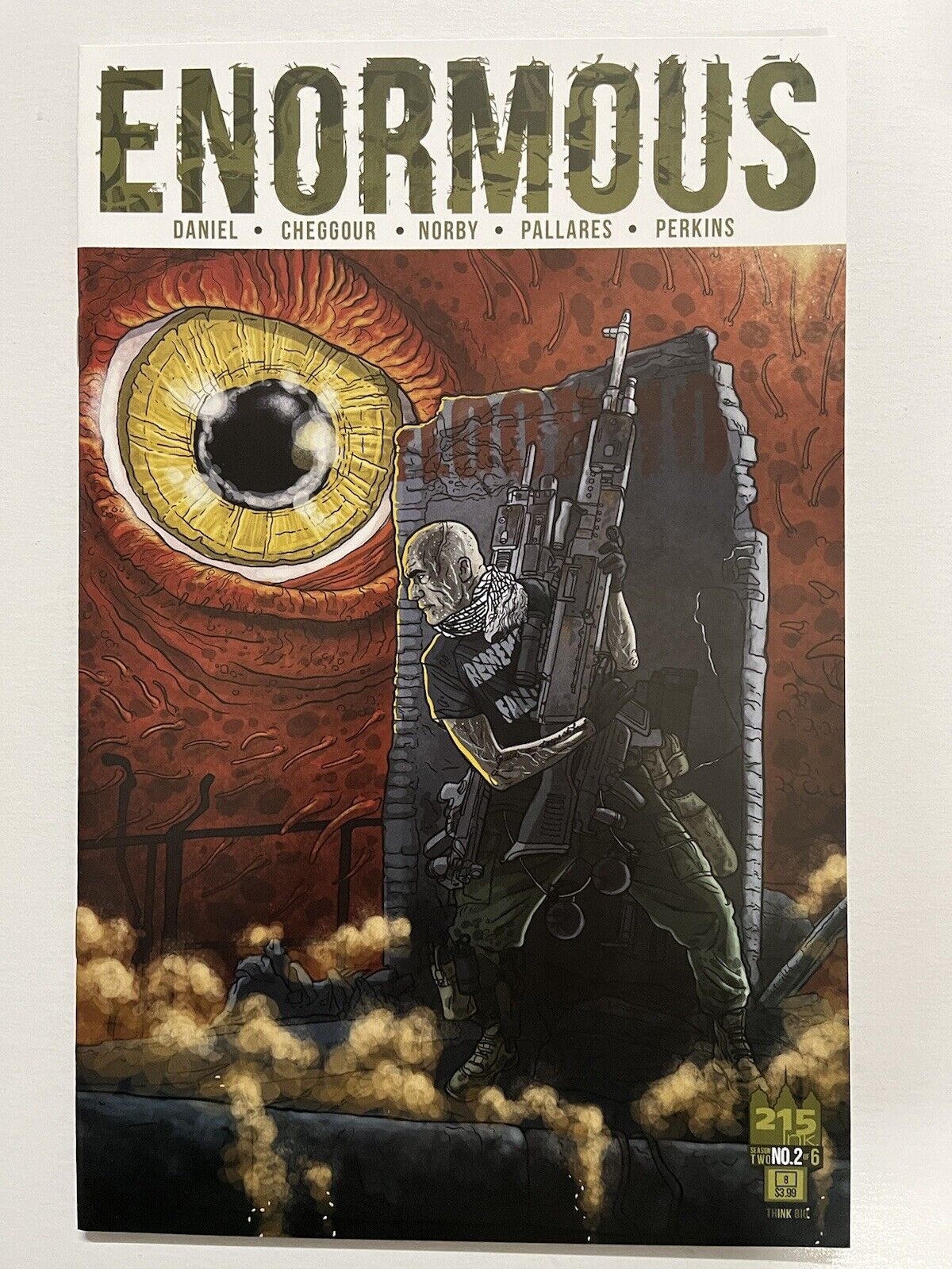 ENORMOUS #8b (Season 2 #2) (2015, 215 INK Comics) NM  | Combined Shipping