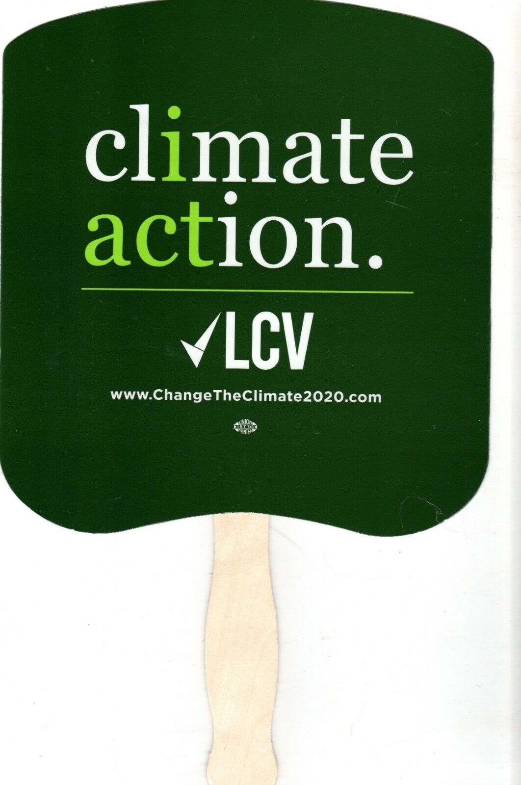 POLITICS (2020): CLIMATE ACTION LCV  FAN ChangeTheClimate2020Org  (NH Primary)