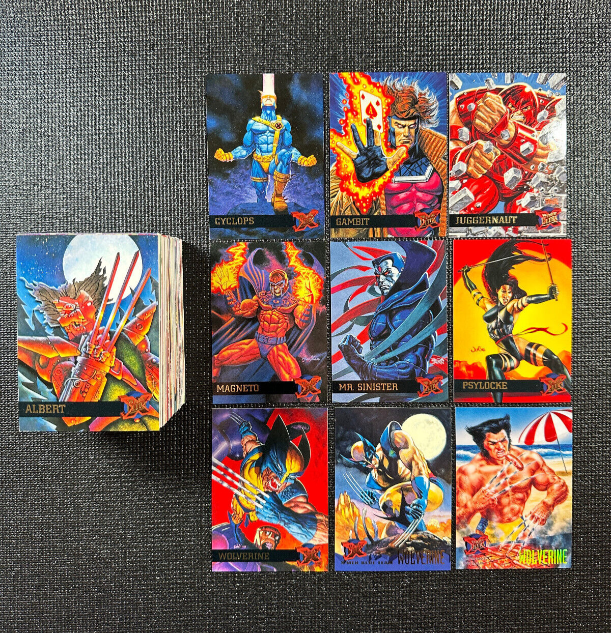 1995 Fleer Ultra X-Men - Complete Base Set - 150 Cards