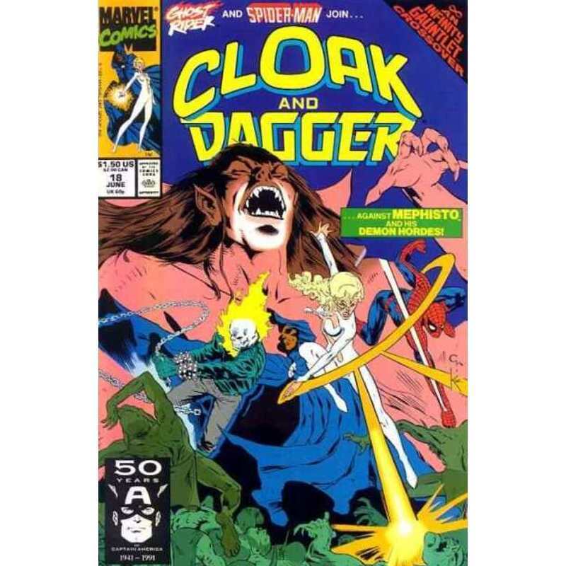 Mutant Misadventures of Cloak and Dagger #18 in NM condition. Marvel comics [l}