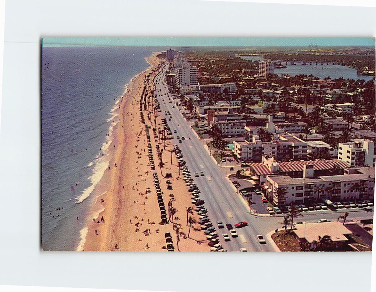 Postcard View Looking South Fort Lauderdale Florida USA